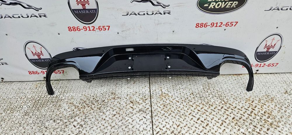 Jaguar XJ 351 LIFT 2015-2019 R-SPORT Dyfuzor zderzaka tylnego Spojler zderzaka tył pod 4x PDC  FW9M-17A894-AA