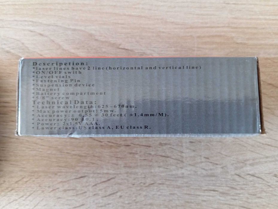 Nível Laser Horizontal e Vertical – Ferramenta
