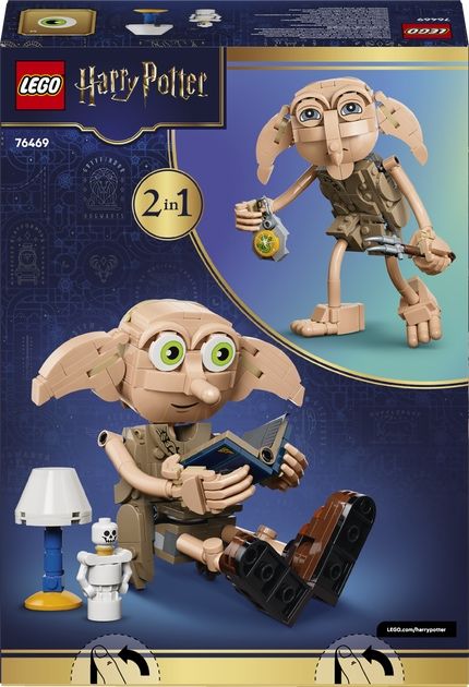 Конструктор LEGO Harry Potter Добі, вільний ельф 379 деталей (76469)