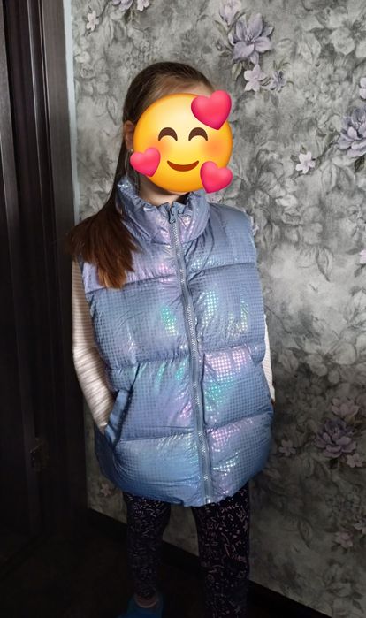 Жилетка для дівчинки (128-134-140)