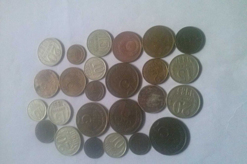 монети ссср, україни