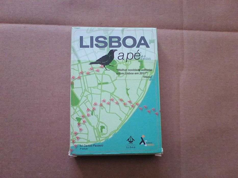 54 Cartas-Passeio LISBOA a Pé e a Pedais