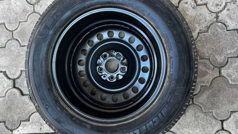 Запаска Диск стальний KAP 17*6,5j 2025 року + літня резина Мишелин 225/65 R17