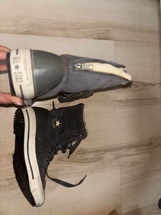 зимові/утеплені високі кеди Converse
