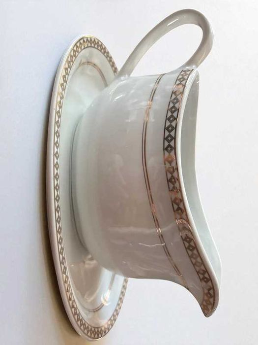 Swan sosjerka z talerzykiem