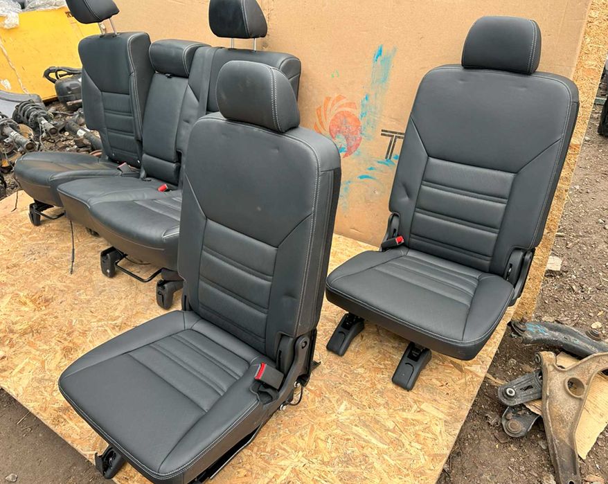 Салон сидушки сидения Kia sorento GT Line 2015 - 2020 Кожа шкіра 7мест