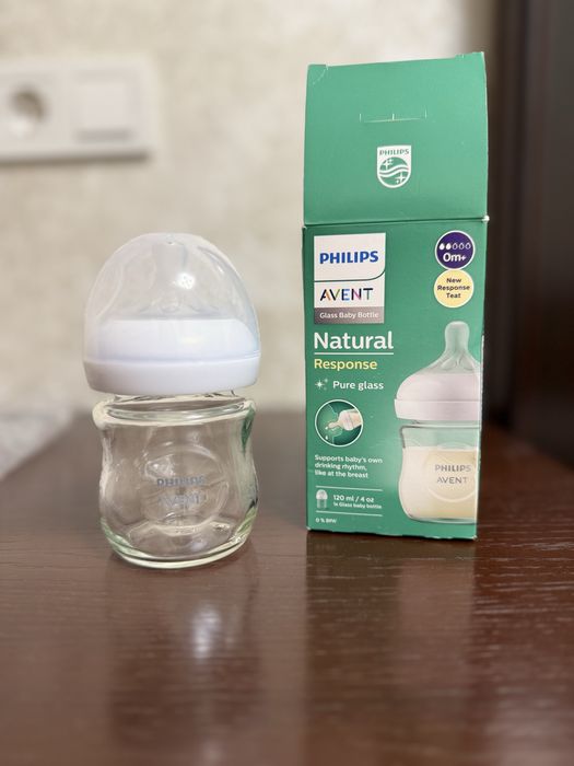 Пляшечка для годування Філіпс Авент природний потік 0+