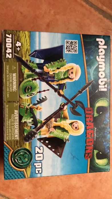 Brinquedo Novo_Lego da playmobil - dragões