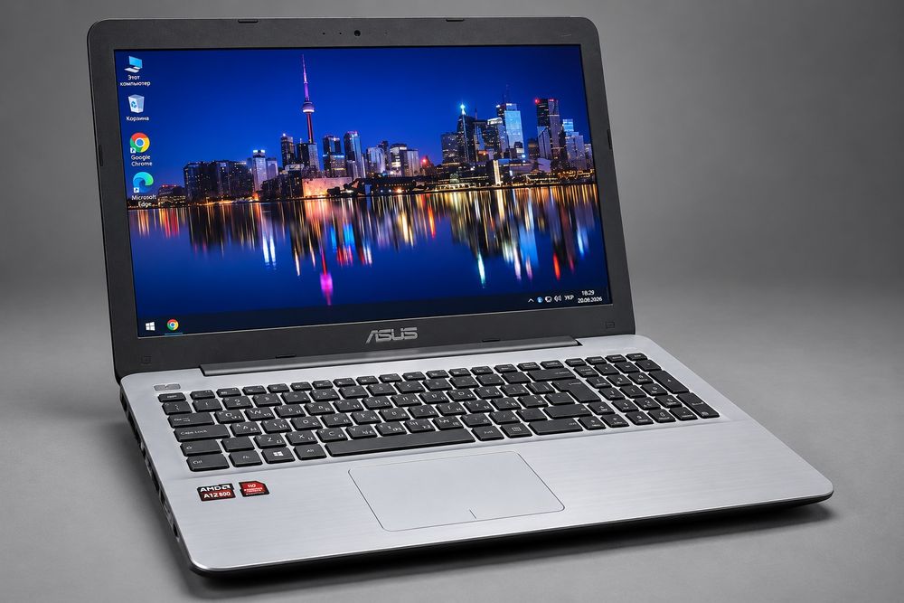 Игровой ноутбук Asus X555  (AMD A12/ 8Gb /SSD / VIDEO 2 GB)