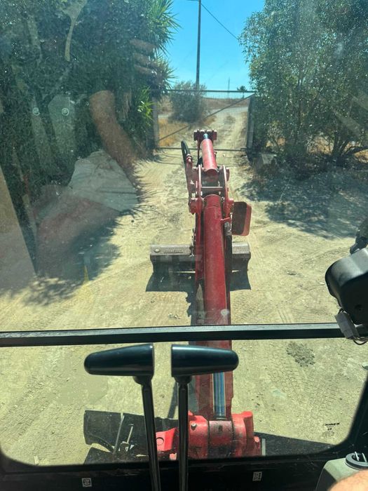 Bobcat E17z (1.7T) 2015 mini giratoria, CE, 2280h, Alargamento rastos,  c/ 3 baldes engate rápido