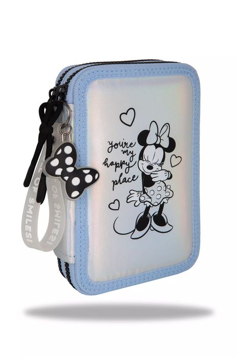 Piórnik podwójny z wyposażeniem  jumper 2  opal collection Disney 100. Nowy Produkt
