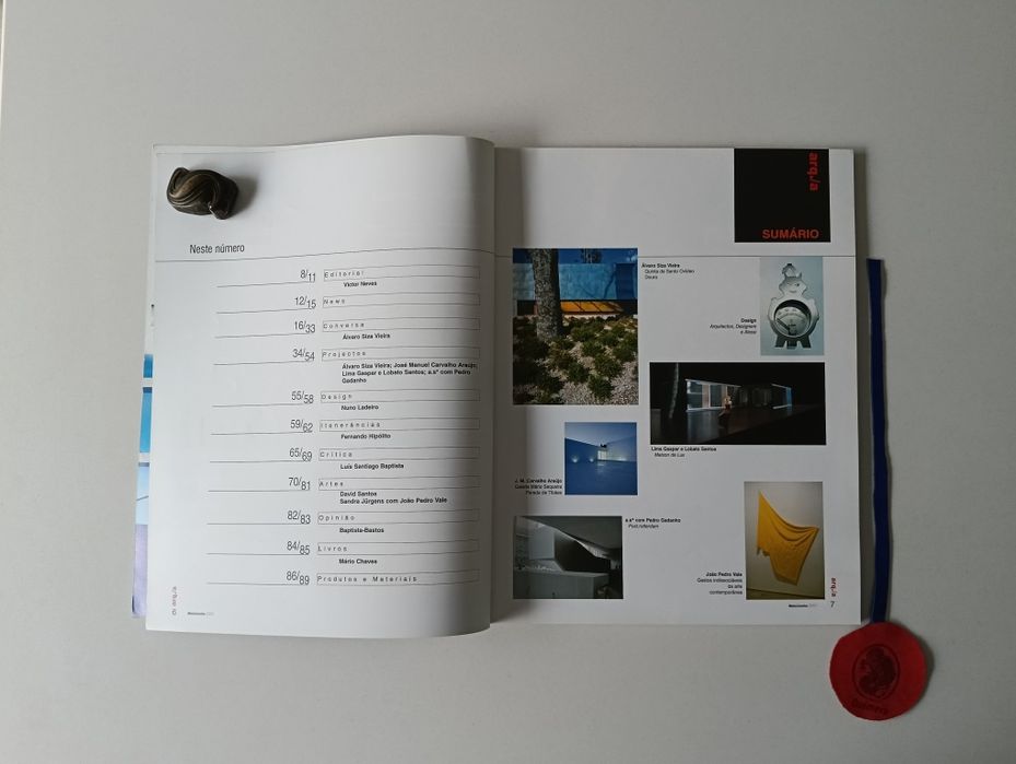 Arquitectura e Arte N.º 7. Ano II -  Maio/Junho 2001