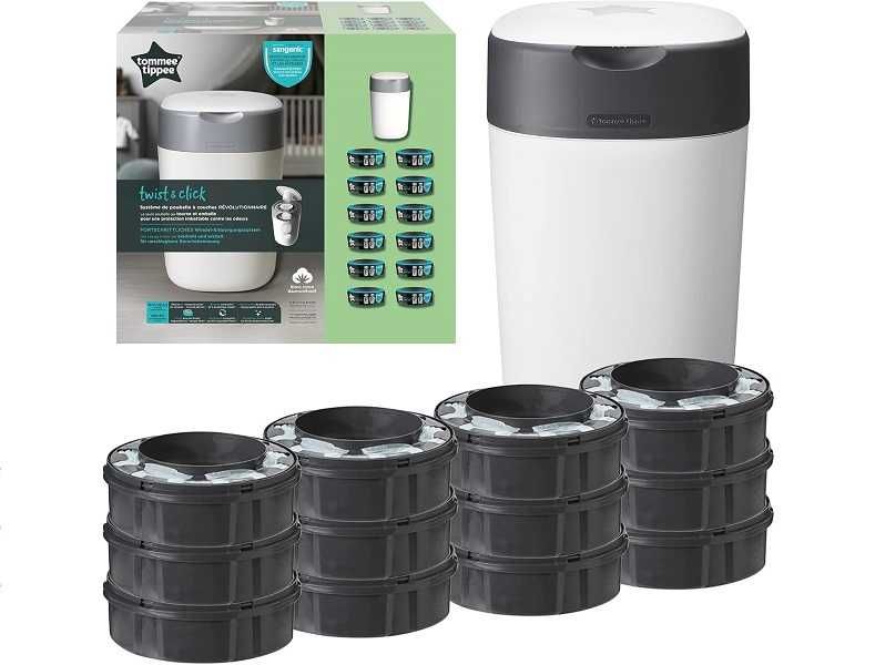 кошик для пелюшок із вкладишами Tommee Tippee +12 вкладишів