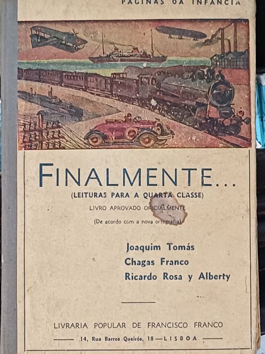 Livro escolar finalmente