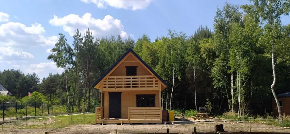 Domek całoroczny letniskowy ocieplony bez pozwolenia działka ogród