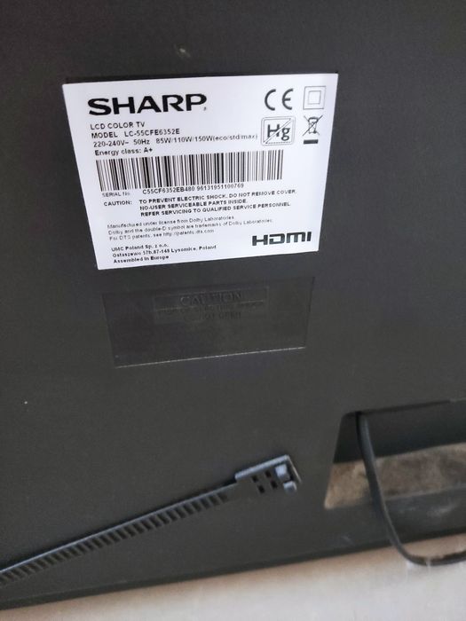 tewizor 55 cali marki sharp