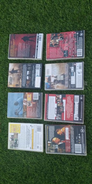 Pack 8 DVDs sem PT