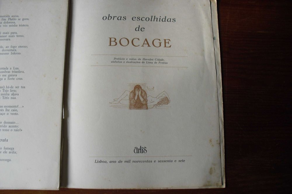 1º fascículo - Obras escolhidas de Bocage