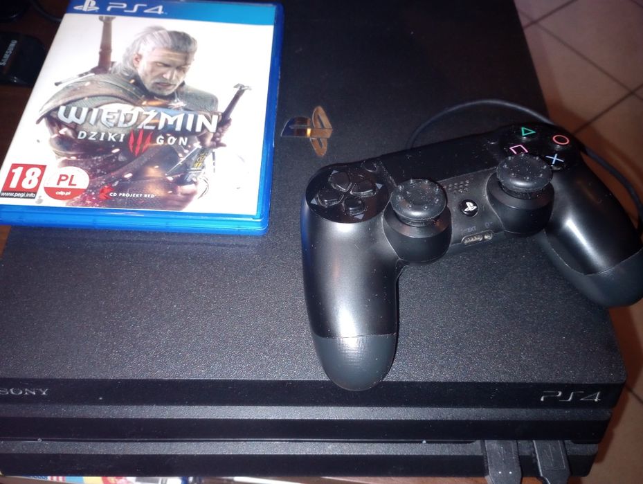 Konsola pro 1 TB Pad Sony zestaw Gra Wiedźmin