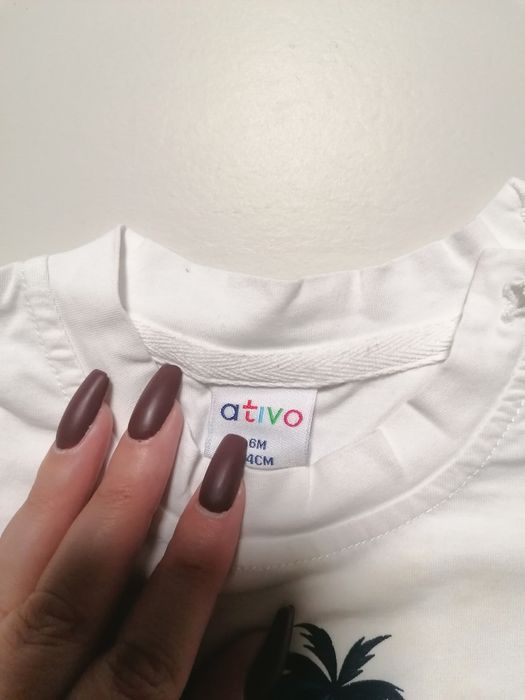 Conjunto de Verão: T-shirt + Calções de Bebé