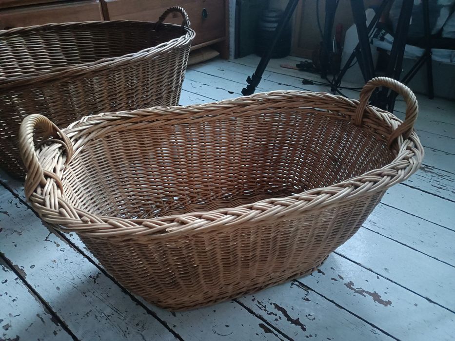 Kosz wiklinowy duży