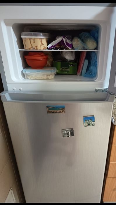 Frigorífico cinzento