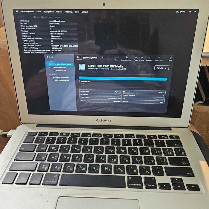Toshiba THNSN2128GSPS 128gb PCIE SSD Macbook Apple (12+16 pin)