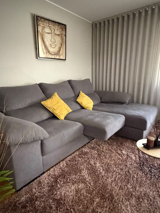 Sofá Chaise Loungue Extensível