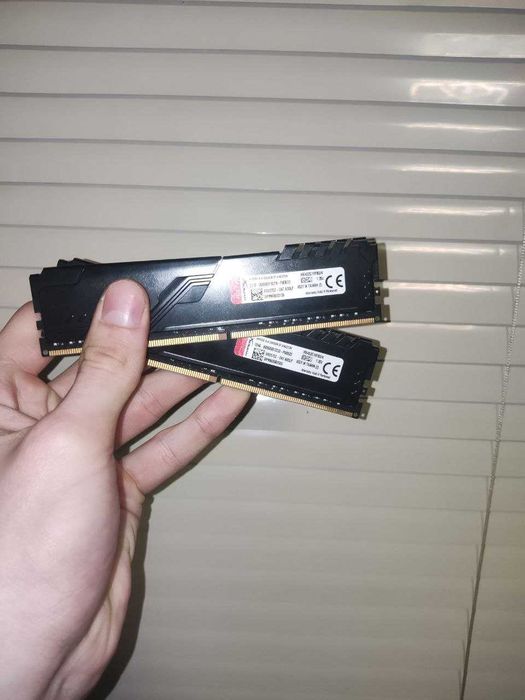 Оперативна пам'ять HyperX Fury DDR4 8GB (Kit 2x4GB) 3200MHz