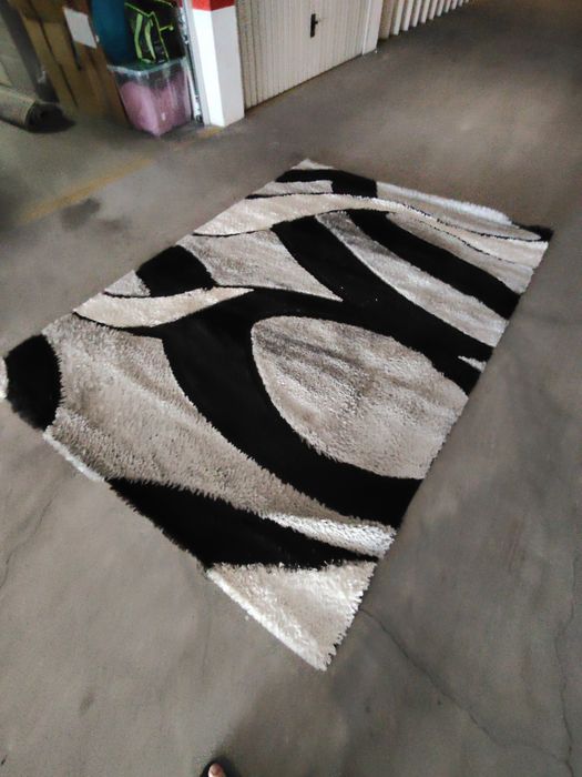 Tapete tons de cinza 3x2m