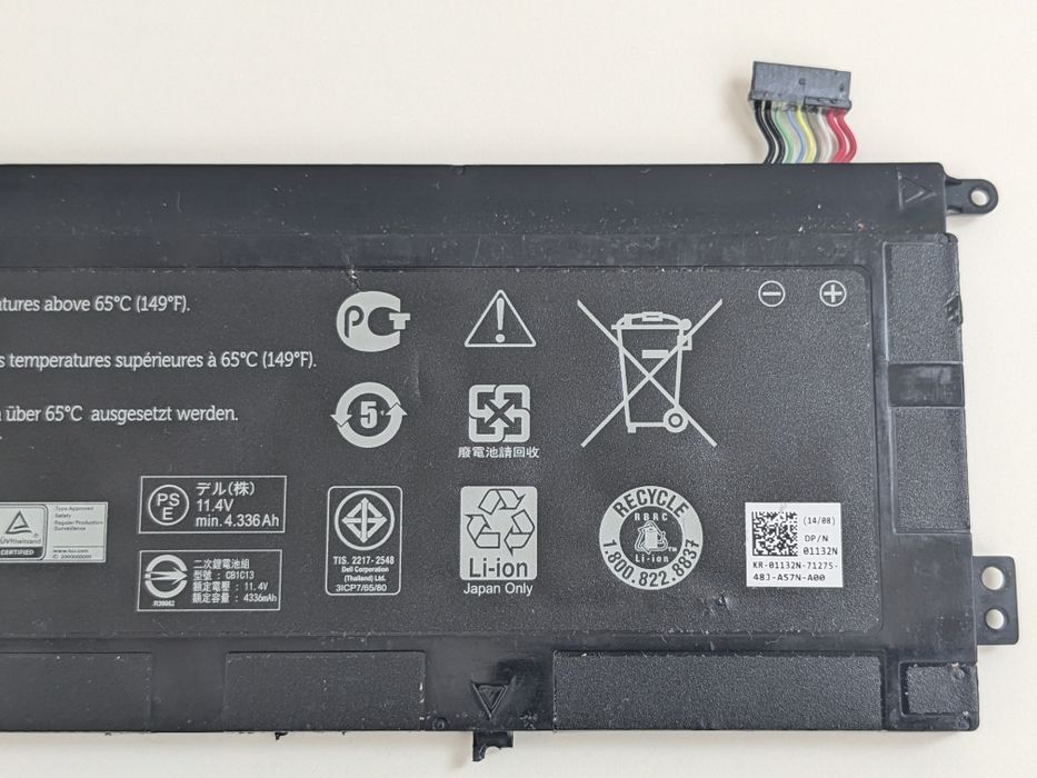 Оригінальна батарея DELL CB1C13 для  ноутбука Chromebook 11