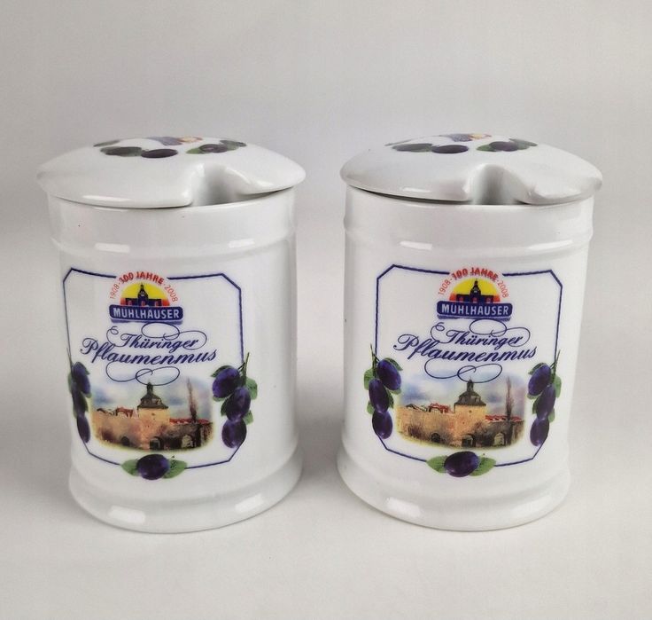 Pojemnik Na Powidła Porcelana Grell