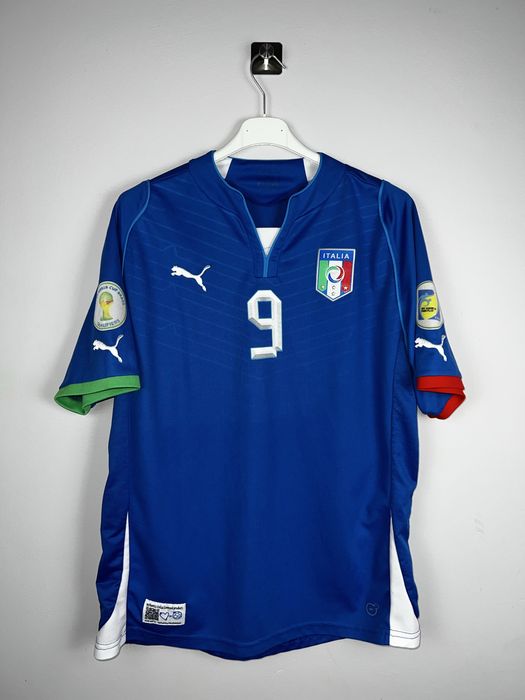 Koszulka piłkarska Puma Itali 2013/14 Mario Balotelli #9