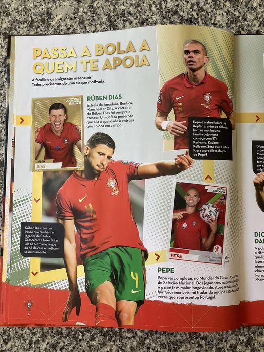 Caderneta completa Fome de Vencer