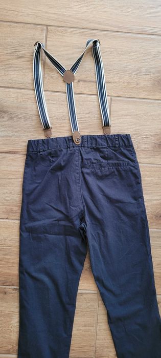 Костюм на хлопчика H&M, штани на підтяжках, сорочка, на 7-8 років
