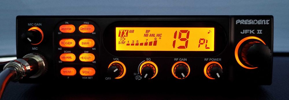 CB radio President JFK II ASC radiotelefon