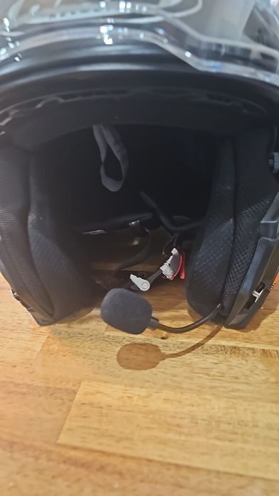 Capacete ihjc i100 com intercomunicador novo
