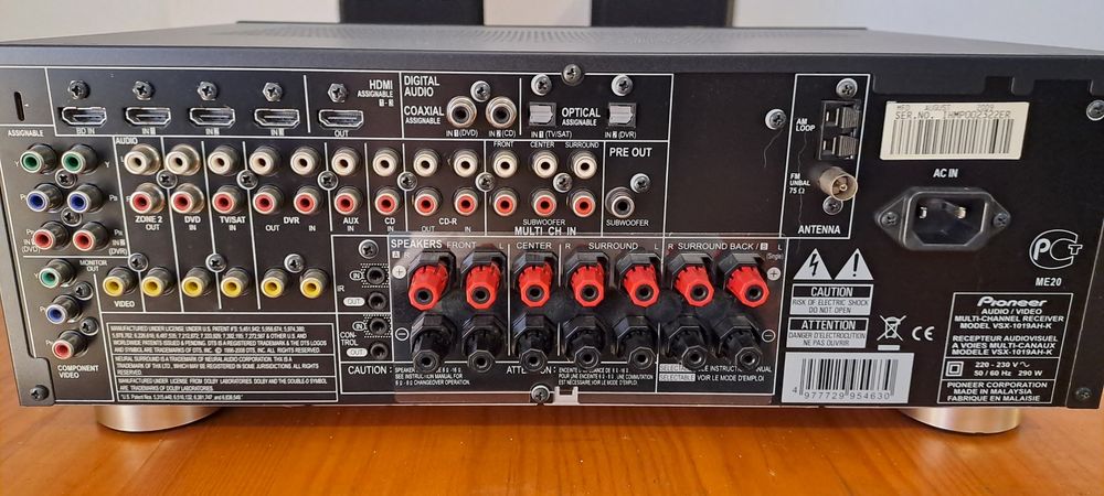 A/V Reciever Pioneer VSX-1019AH