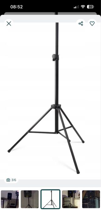 Statywy dla DJ - 2 szt + pokrowce