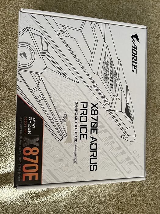 Материнська плата Gigabyte Aorus x870E PRO ICE