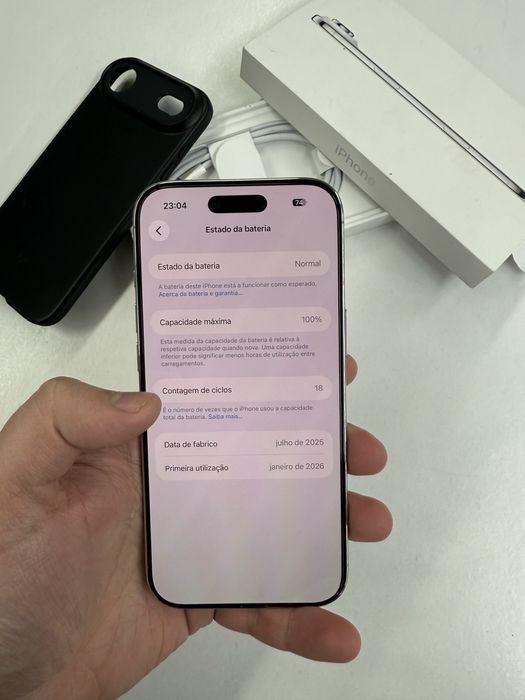 iPhone 17 Air Cloud White 256Gb c/garantia