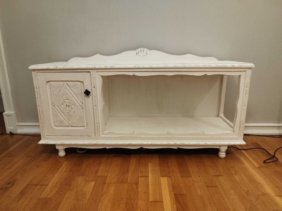 Móvel TV / Aparador Vintage Shabby Chic – Madeira Trabalhada