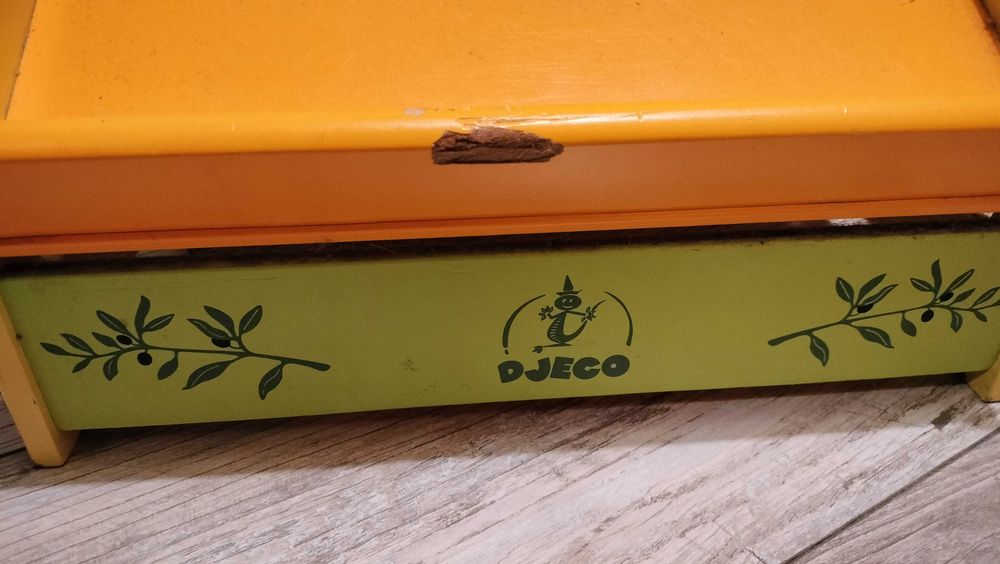 Stragan straganik sklep warzywniak drewniany djeco