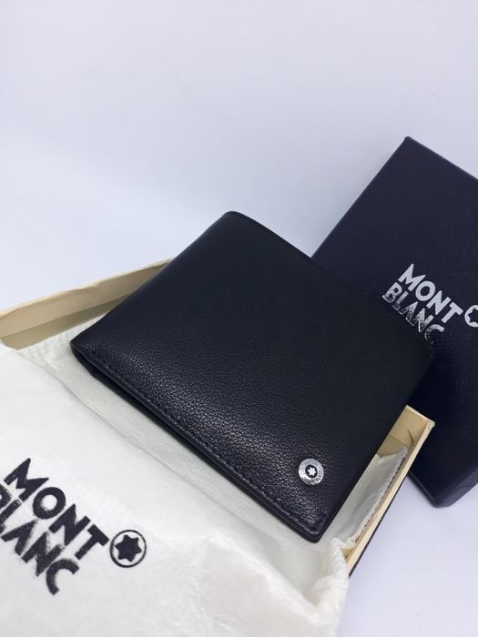 Чоловічий гаманець монт бланк кошельок | Мужской кошелек портмоне кожа