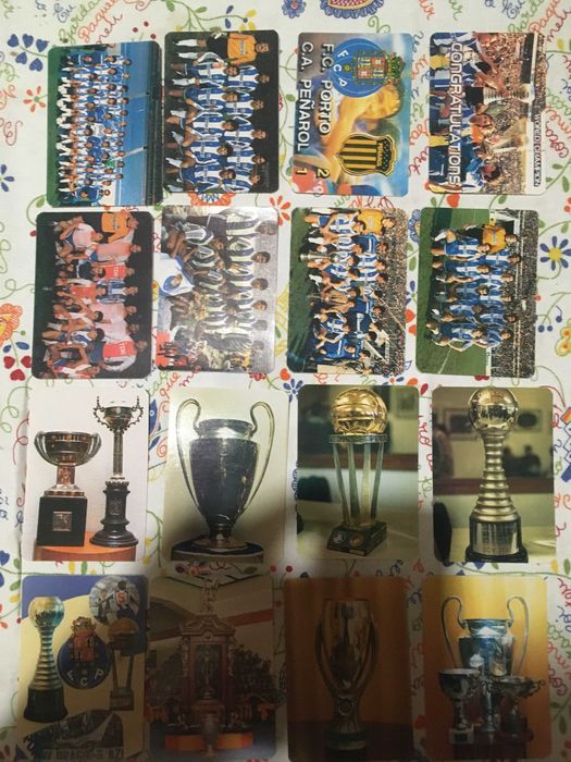 Coleção 36 calendários Futebol Clube Porto 1987