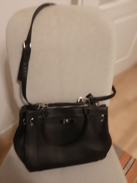 Elegancka czarna torebka Stradivarius NOWA