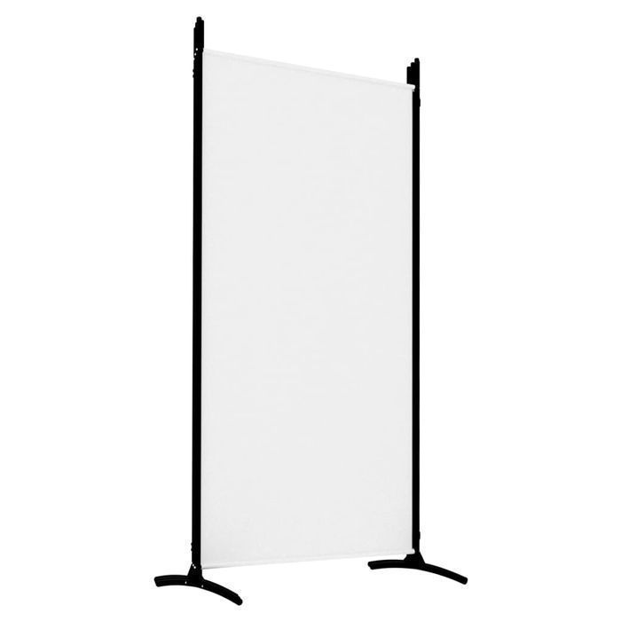 Parawan 5-panelowy biały 433x180 cm