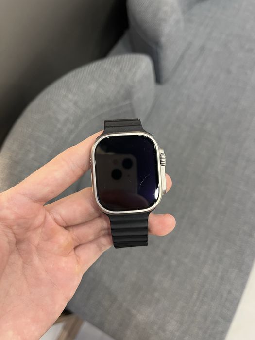 USED Apple Watch Ultra 2 Titanium with Midnight Ocean Band GiGi Store