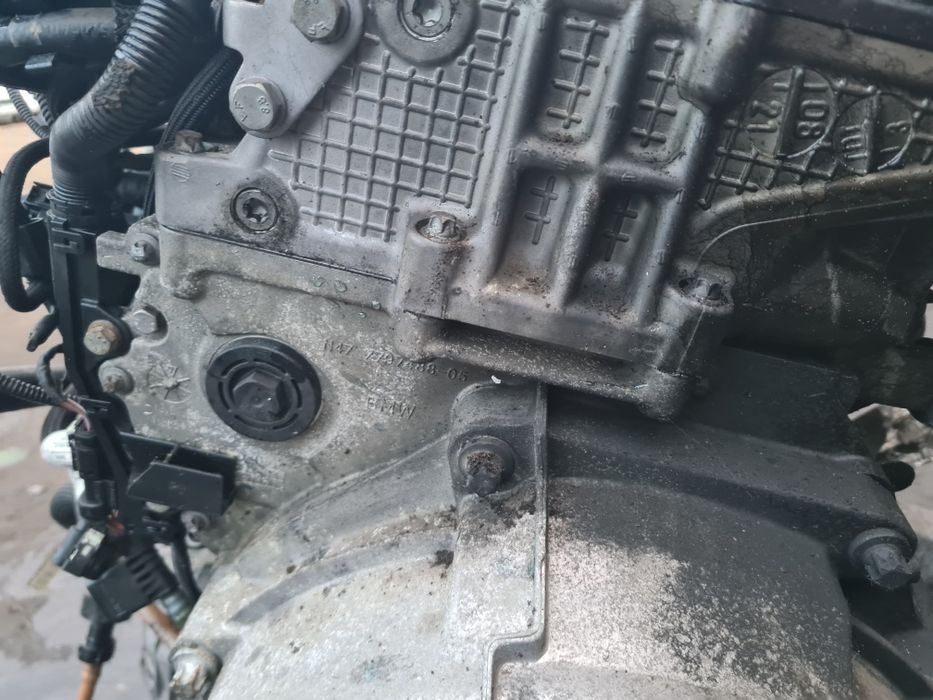Uszkodzony silnik 2.0d N47 N47D20A BMW E87 E90 E60