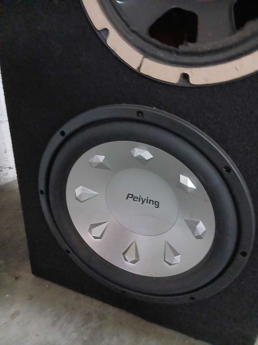 Coluna home made +/- 960x300x360 colunas amp 12" + subwoofer 12"